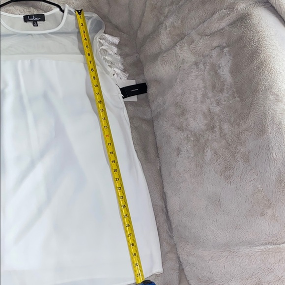 Lulu's White Flutter Sleeve Sheath Mini Dress - Picture 8 of 8